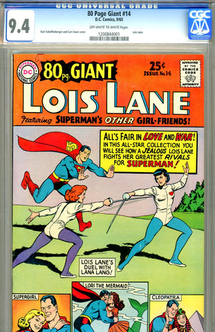 Eighty Page Giant #14   CGC graded 9.4 - SOLD!