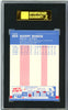 1987 Fleer SGC GRADED 96 - Barry Bonds SOLD!