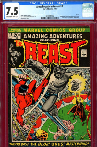 Amazing Adventures #13 CGC graded 7.5 John Romita cover - SOLD!