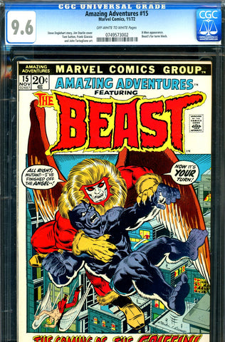 Amazing Adventures #15 CGC graded 9.6 first Griffin - SOLD!