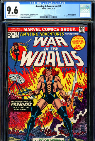 Amazing Adventures #18 CGC graded 9.6 first Killraven - SOLD!
