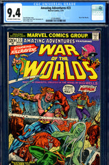Amazing Adventures #23 CGC graded 9.4 War of the Worlds