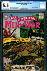 All-American Men of War #66 CGC graded 5.5 Grandenetti-c