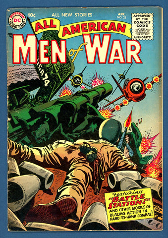 All American Men of War #32   GOOD   1956