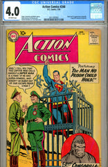 Action Comics #248 CGC graded 4.0 first Congorilla