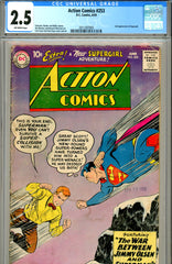 Action Comics #253 CGC graded 2.5 second Supergirl