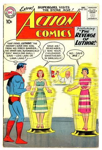 Action Comics #259   VERY GOOD   1959