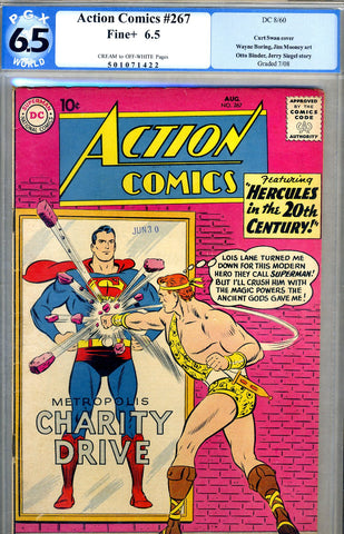 Action Comics #267   PGX graded 6.5 - SOLD