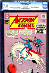 Action Comics #293 CGC graded 7.0 origin of Comet - SOLD!