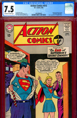 Action Comics #313 CGC graded 7.5 Superman Revenge Squad appearance - SOLD!