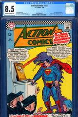 Action Comics #333 CGC graded 8.5  Swan/Moldoff cover - SOLD!