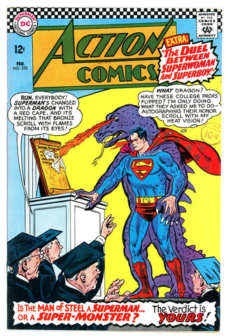 Action Comics #333 VF/NEAR MINT  1966