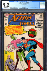 Action Comics #335 CGC graded 9.2 Luthor and Braniac - SOLD!