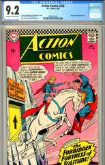 Action Comics #336 CGC graded 9.2 Supegirl cover - SOLD!