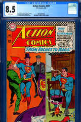 Action Comics #337 CGC graded 8.5  Swan/Klein cover