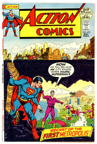 Action Comics #412 NEAR MINT- 1972