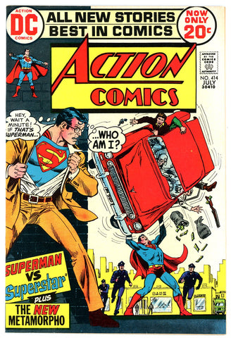 Action Comics #414 NEAR MINT- 1972