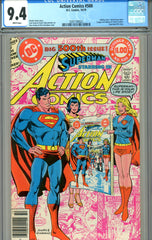 Action Comics #500   CGC graded 9.4 infinity cover SOLD!