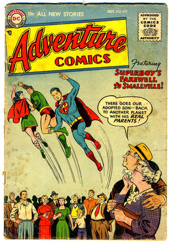 Adventure Comics #217   G/VERY GOOD   1955