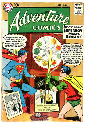 Adventure Comics  #253  VERY GOOD-   1958