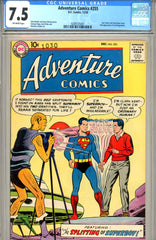 Adventure Comics #255   CGC graded 7.5  second red kryptonite SOLD!
