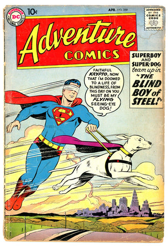 Adventure Comics  #259  G/VERY GOOD  1959