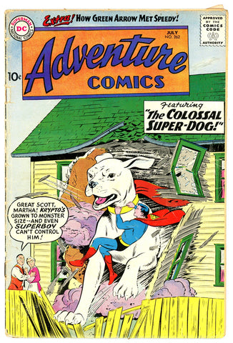Adventure Comics  #262  VERY GOOD-  1959