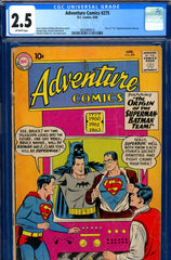 Adventure Comics #275 CGC graded 2.5 tells 1st Bat/Supe team-up - SOLD!