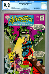 Adventure Comics #370 CGC graded 9.2 white pages SOLD!