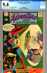 Adventure Comics #376   CGC graded 9.4  Neal Adams cover - SOLD!