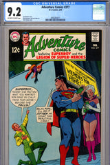 Adventure Comics #377 CGC graded 9.2 Neal Adams cover - SOLD!