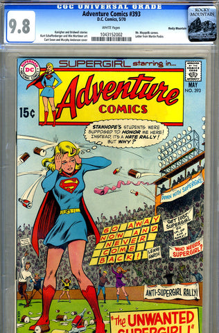 Adventure Comics #393   CGC graded 9.8 - SOLD