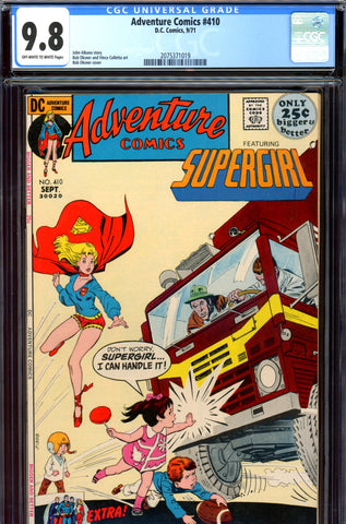 Adventure Comics #410 CGC graded 9.8 HIGHEST GRADED - SOLD!