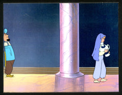 Original production cel -"Aladdin"- by Golden Films 029 MATTED