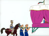 Original production cel -"Aladdin"- by Golden Films 037 OVER-SIZED 31" x 10"