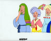 Original production cel -"Aladdin"- by Golden Films 039 OVER-SIZED 21.50" x 9"