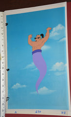 Original production cel -"Aladdin"- by Golden Films 043 OVER-SIZED 17.25" x 10.50"