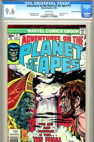 Adventures of the Planet of the Apes #11 CGC graded 9.6 last issue - SOLD!