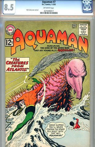 Aquaman #07  CGC graded 8.5 - SOLD!