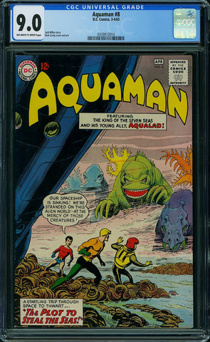 Aquaman #08 CGC graded 9.0 - SOLD!