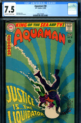 Aquaman #38 CGC graded 7.5 - Nick Cardy cover and art SOLD!