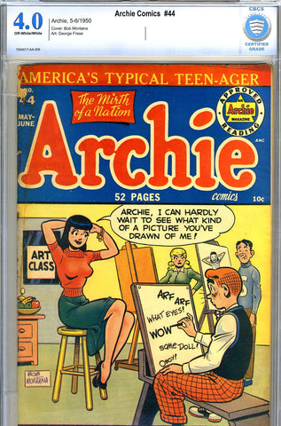 Archie Comics #44   CBCS graded 4.0 SOLD!