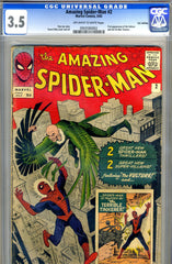 Amazing Spider-Man #002   CGC graded 3.5 - SOLD!