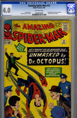 Amazing Spider-Man #012   CGC graded 4.0 - SOLD!