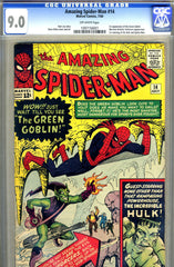 Amazing Spider-Man #014   CGC graded 9.0 - SOLD