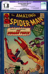 Amazing Spider-Man #017 CGC graded 1.8 second app of the Green Goblin - SOLD!