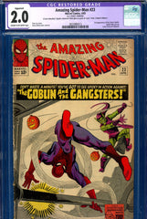 Amazing Spider-Man #023 CGC graded 2.0 third app of the Green Goblin - SOLD!