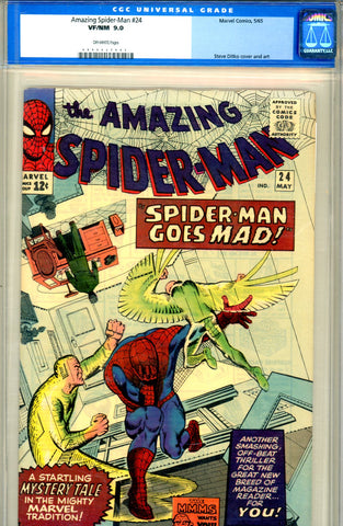 Amazing Spider-Man #024 CGC graded 9.0 SOLD!