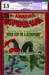 Amazing Spider-Man #029 CGC graded 2.5 second  Scorpion - SOLD!