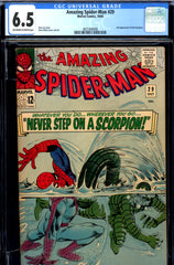 Amazing Spider-Man #029 CGC graded 6.5 2nd appearance of the Scorpion